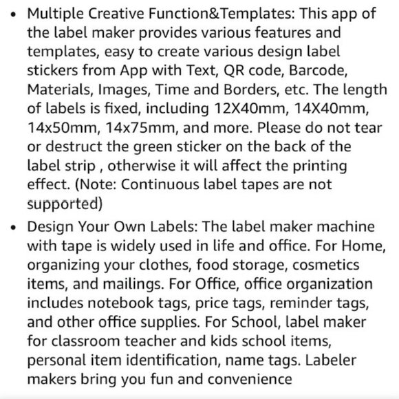 Portable Label Maker by Nelko - Picture 11 of 11